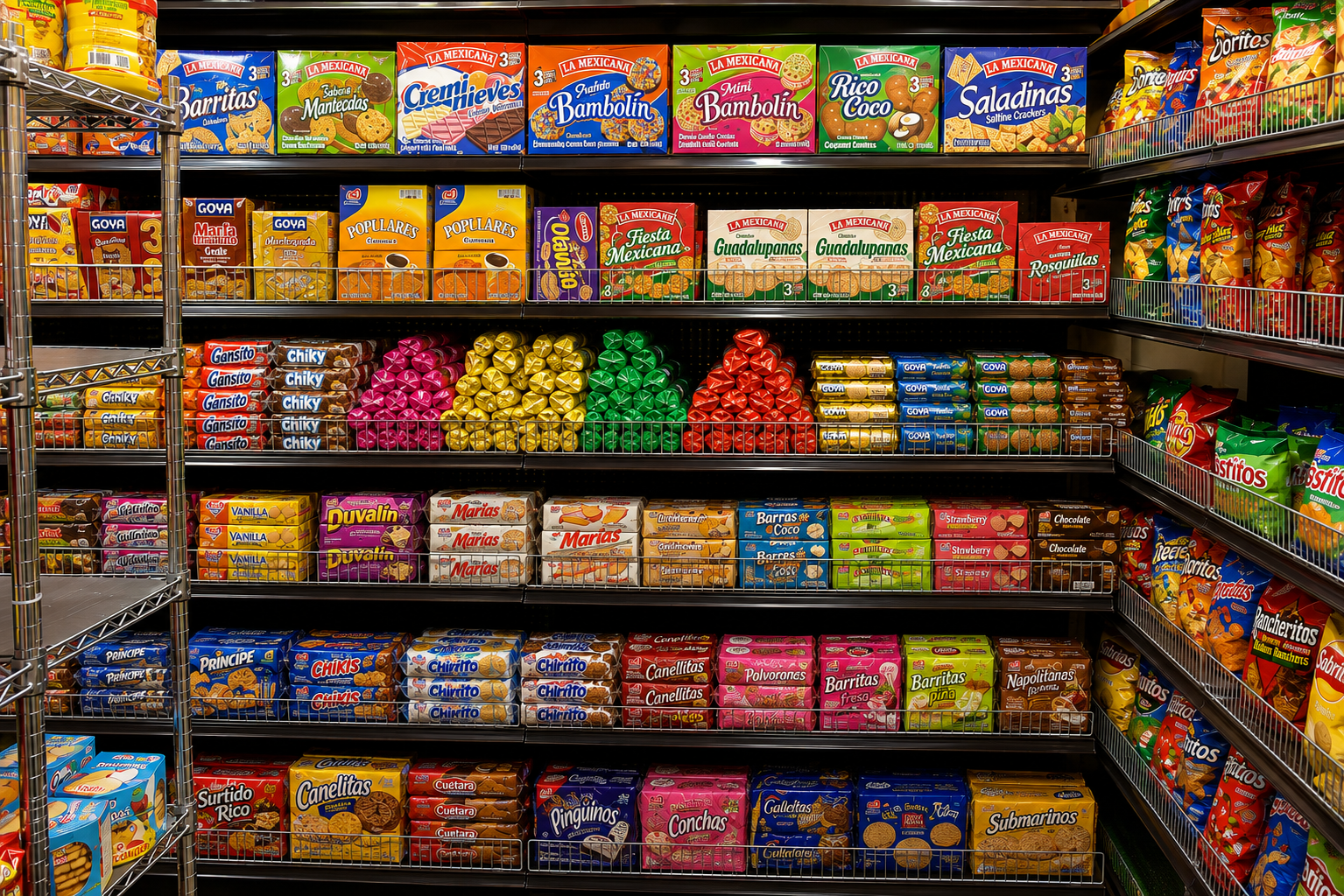 store shelf